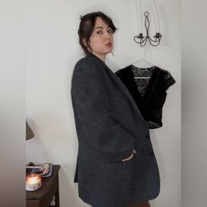 Harris tweed wool jacket